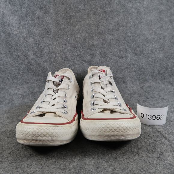 Converse Shoes Womens 7 Casual Sneakers All Star Trainers Classic Canvas White - Picture 2 of 11